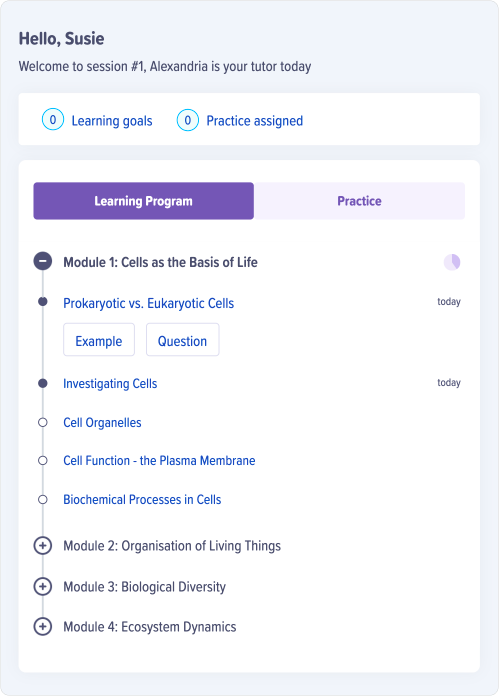 learning plan