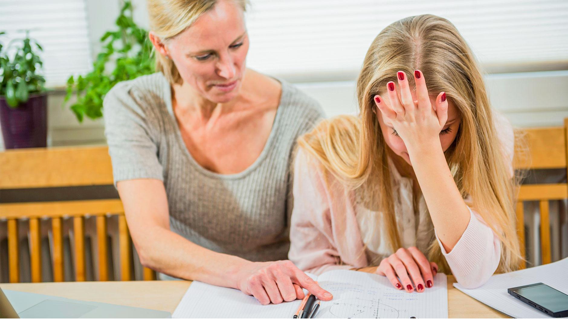 parent asking child to talk about school